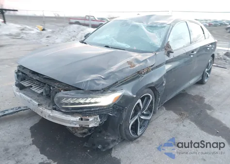 2022 Honda Accord Sport из США, поврежденный, VIN 1HGCV1F31NA012327